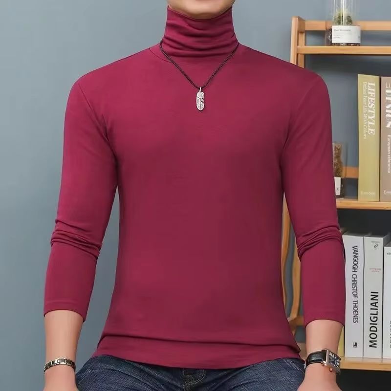 Turtleneck Sweater Men - Męskie swetry z golfem na zimę,