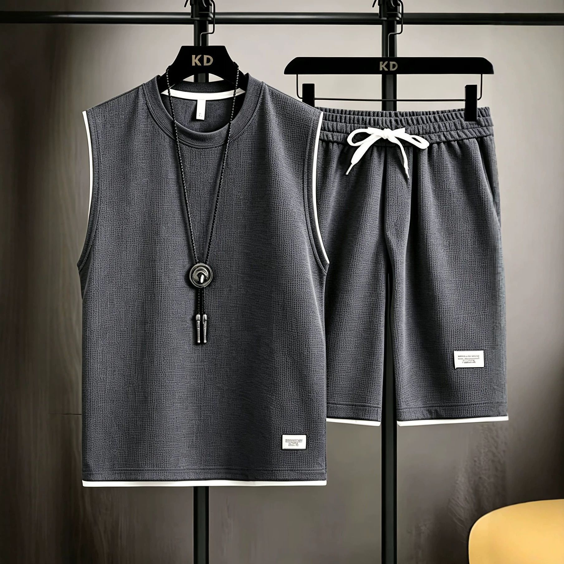 Mens Fashion Vest - Letnie męskie komplety kamizelek wysokiej jakości,