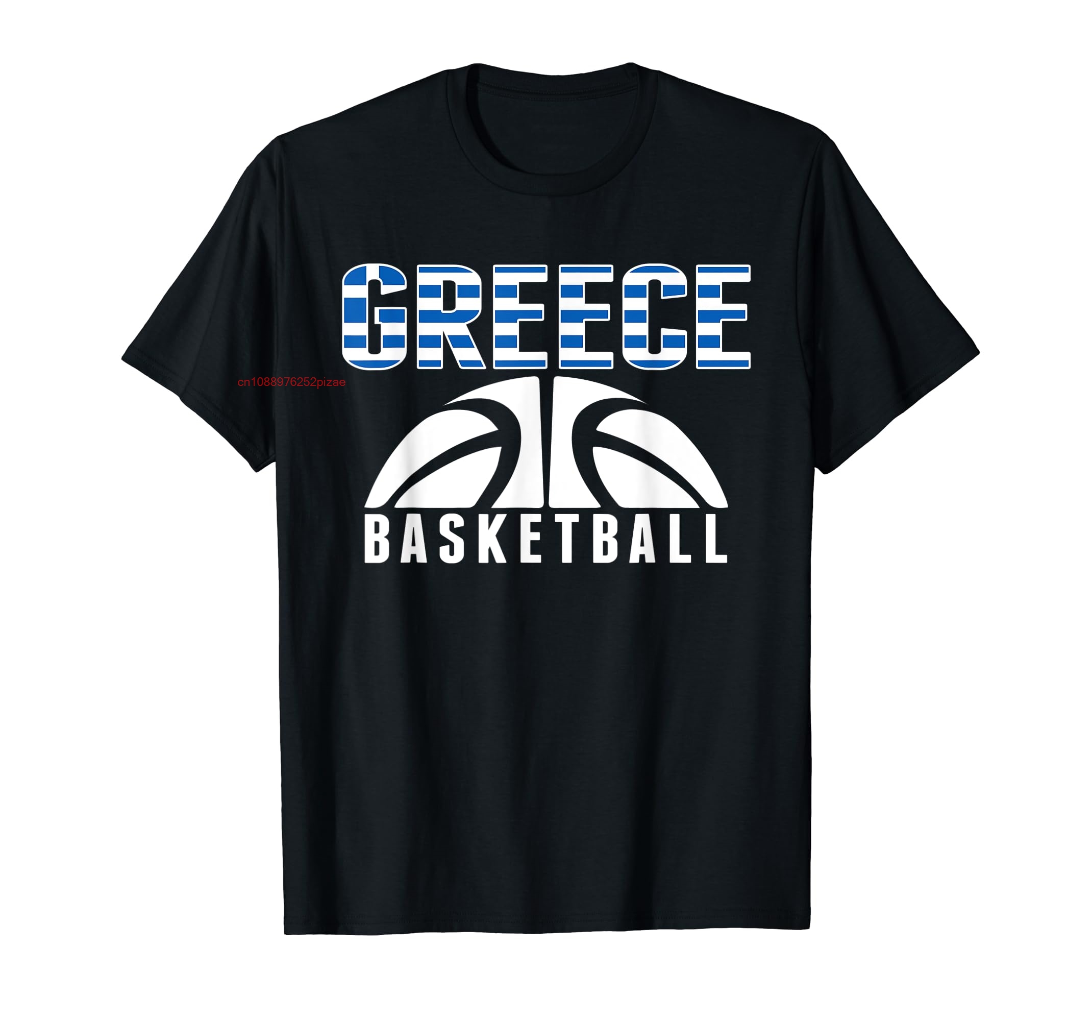 Men'S Fashion Greece - Koszulka 100% bawełna dla fanów koszykówki