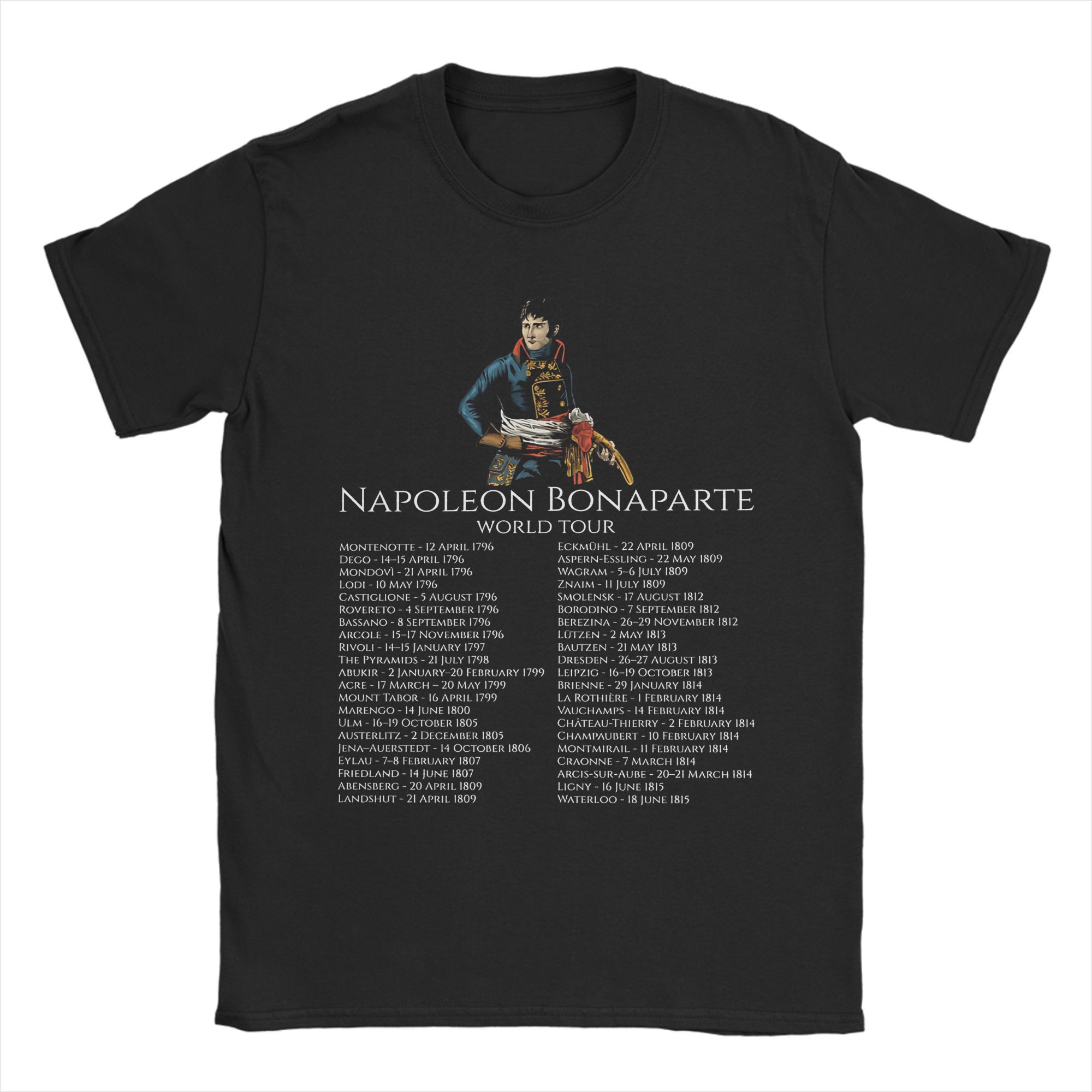 Men'S Fashion History - Męskie koszulki z motywem Napoleona Bonaparta,