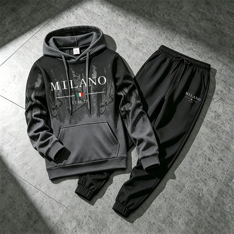 Men'S Fashion Hoodies - Nowa Kolekcja 2026 Męski Dres z