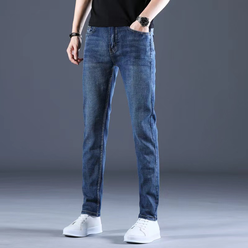 Men'S Fashion Nova Jeans - Męskie jeansy biznesowe w nowym stylu
