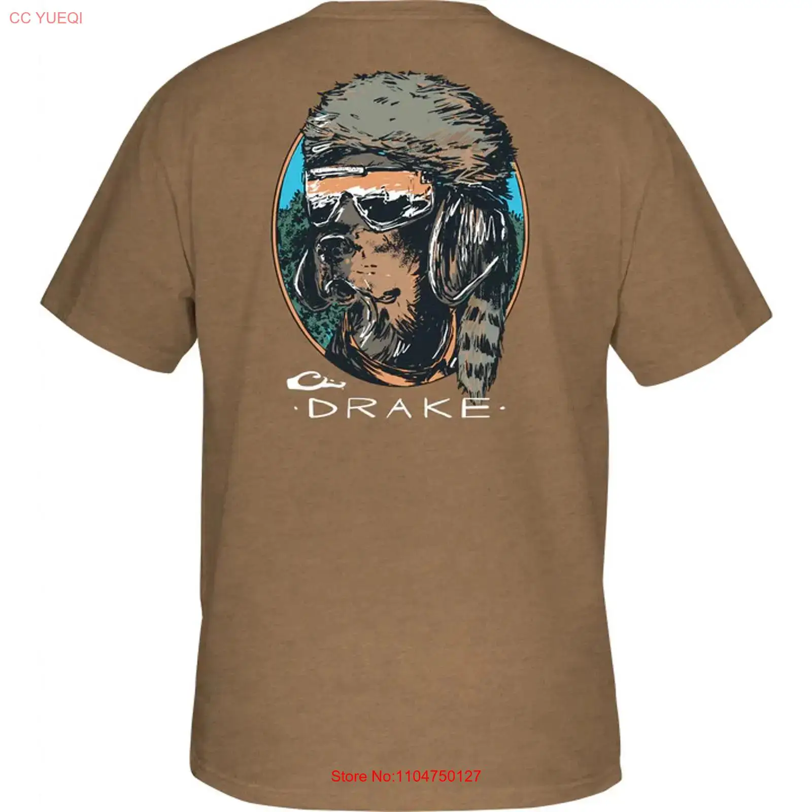 Men Fashion Kids - Koszulka dziecięca Drake Waterfowl, czapka Coonskin