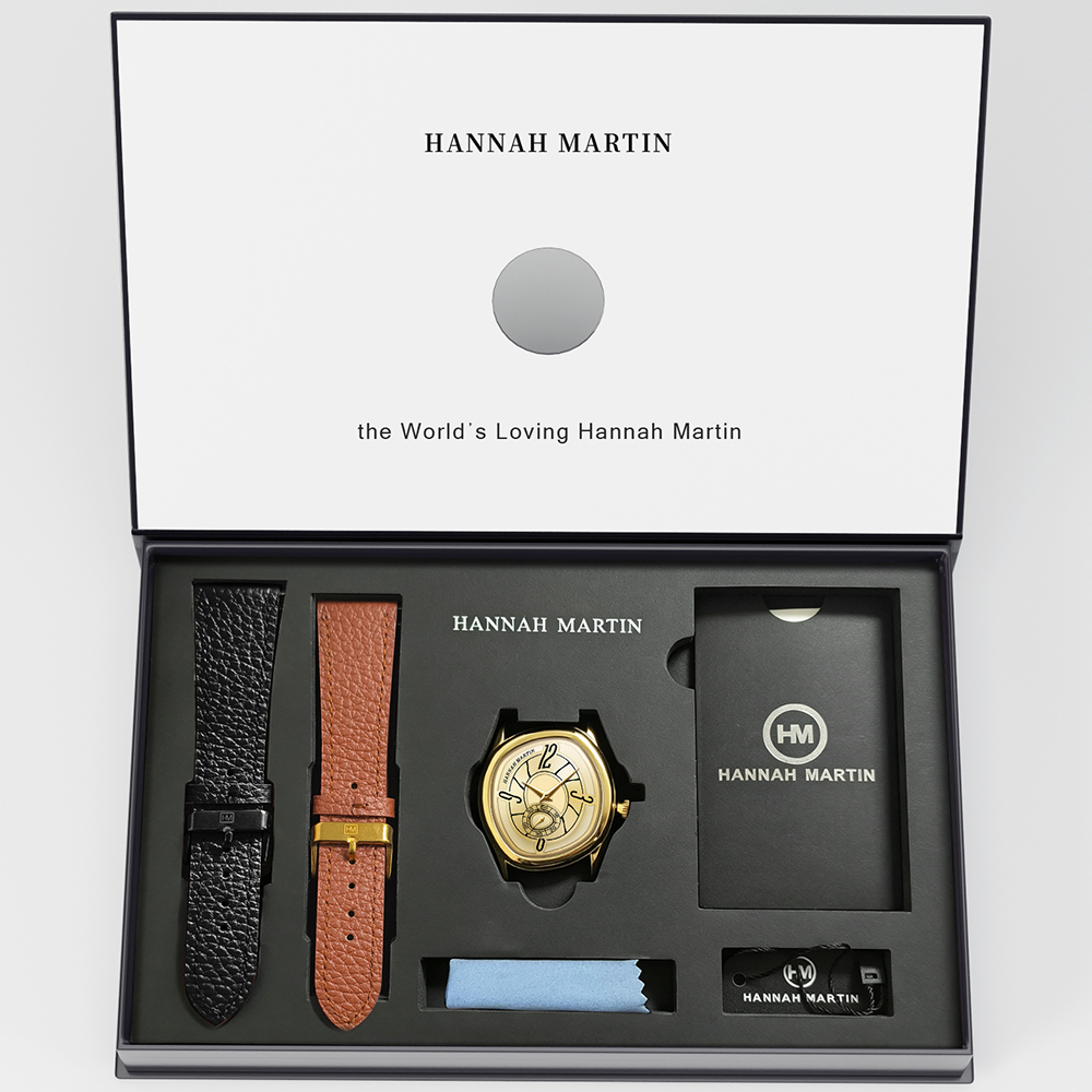 Fashion Mens Watches - Zegarek męski HANNAH MARTIN High-end, kreatywny,