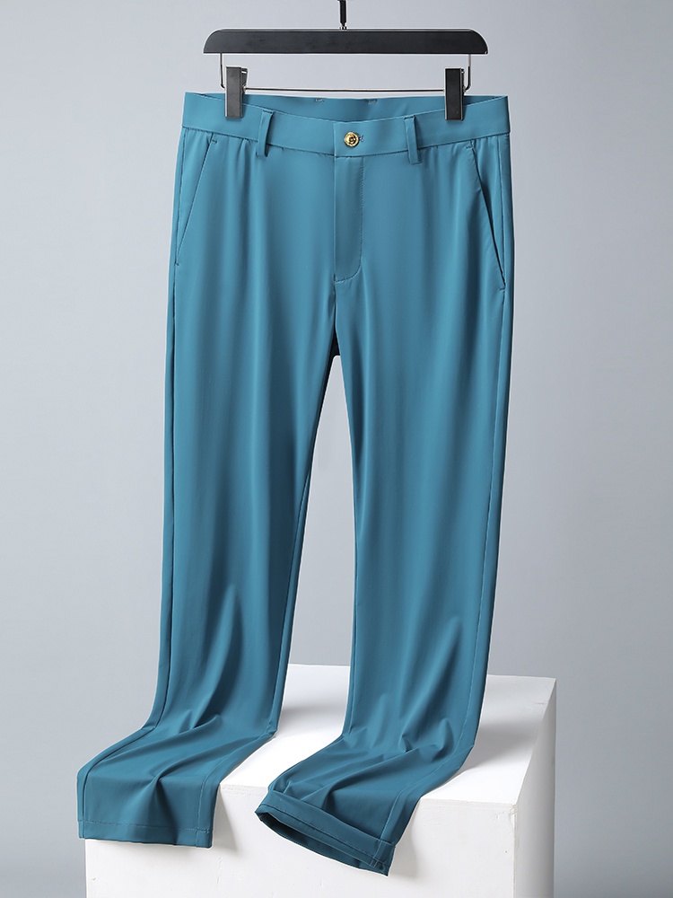 Chino Pants Men - Nowe letnie męskie długie spodnie, oddychające,