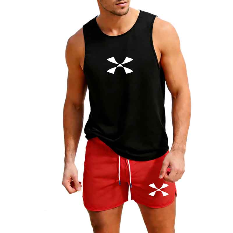 Mens Fashion Vest - Męski zestaw sportowy do biegania na