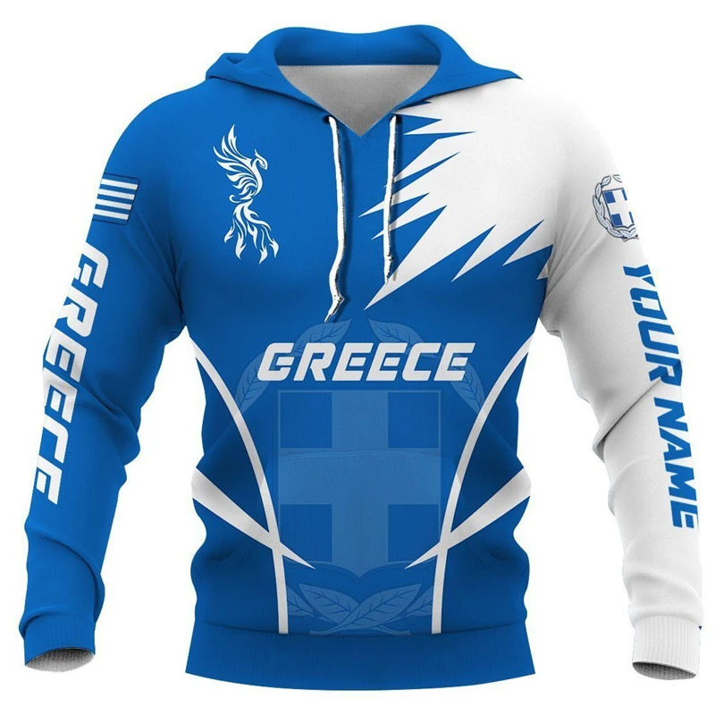 Men'S Fashion Greece - 1 szt. Bluza z własnym zdjęciem,