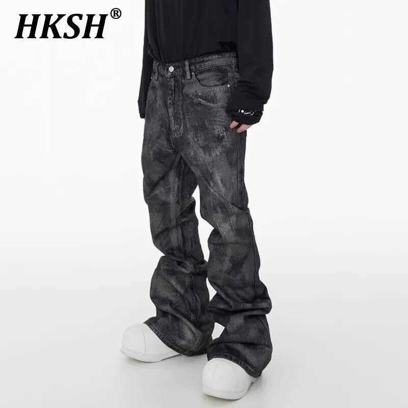 Men'S Fashion Nova Jeans - HKSH Męskie spodnie jeansowe z szerokimi