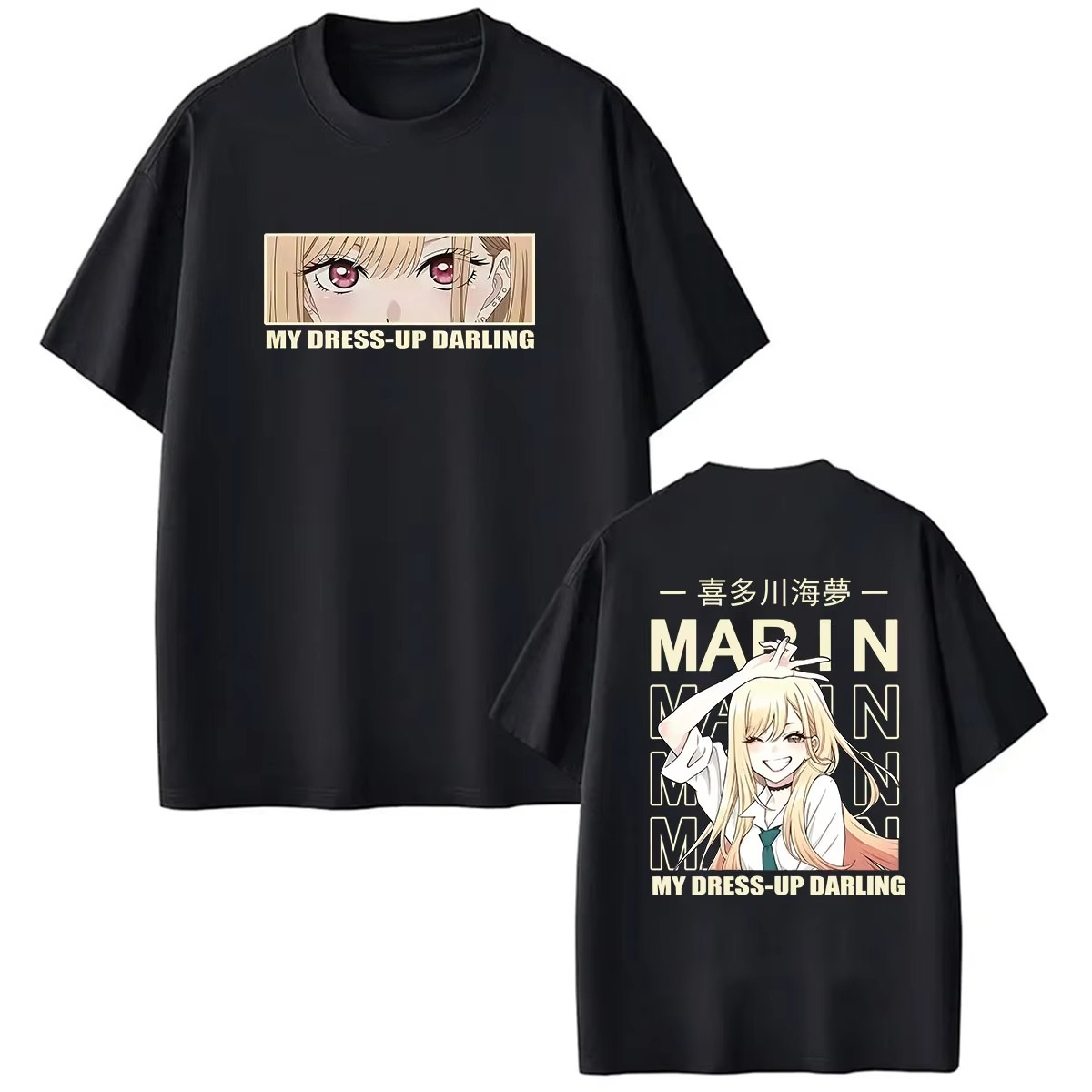 Mens Fashion Dress Shirts - Wyprzedaż! Koszulka Anime My Dress-Up Darling