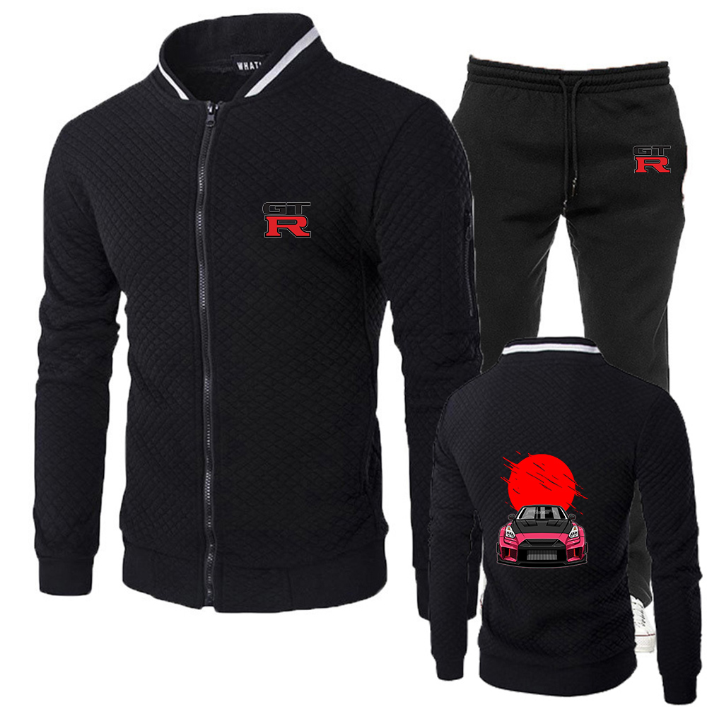 Men'S Fashion Zipper Jacket - Initial D GTR R35 Nadruk 2026