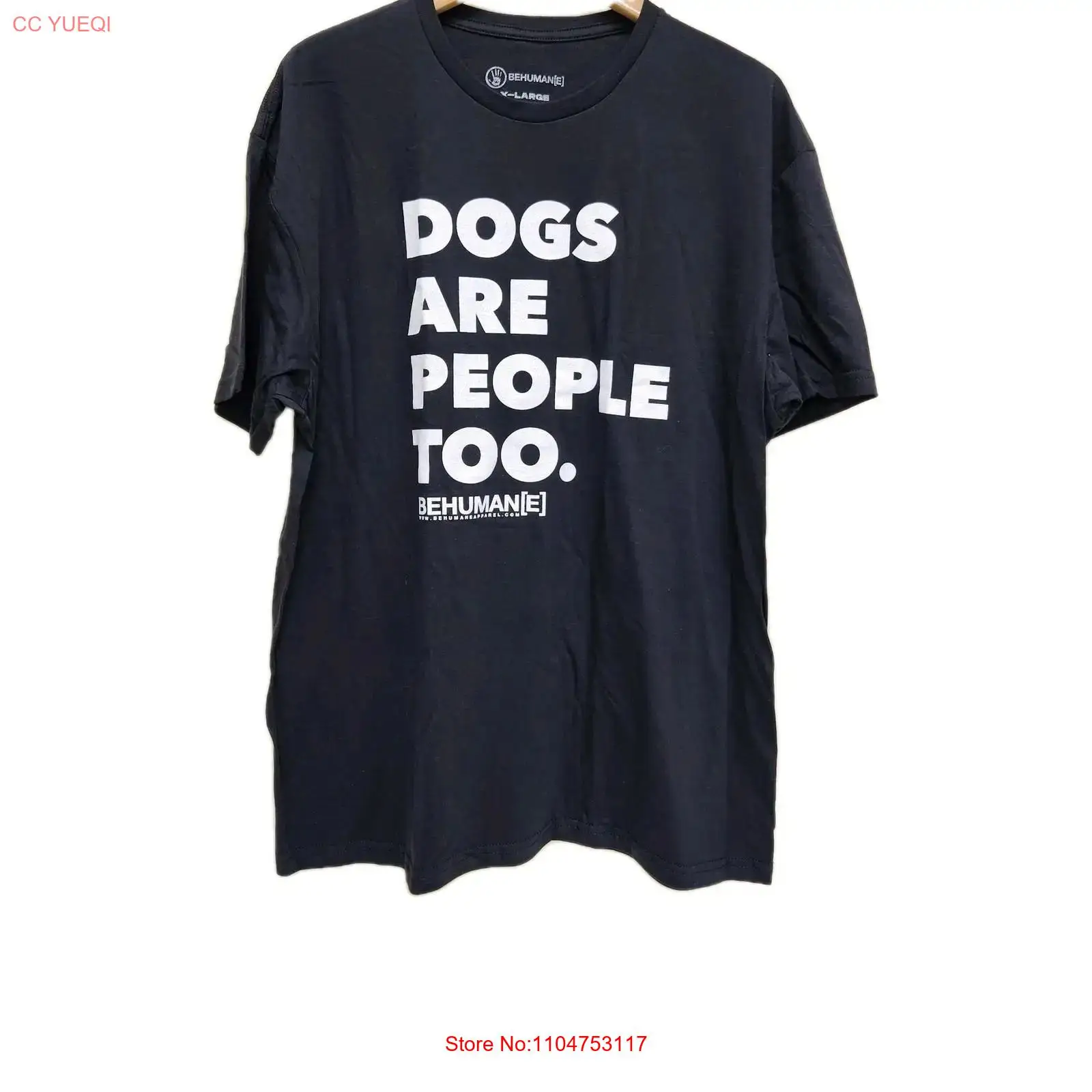 Men'S Fashion X - Koszulka Be Humane dla dorosłych, rozmiar