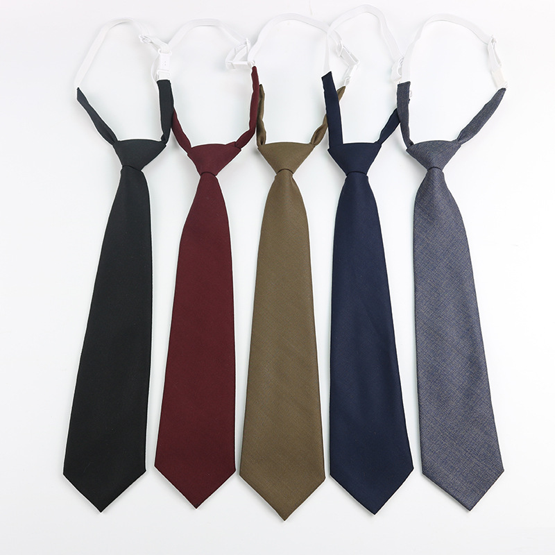 Mens Fashion Dress Shirts - 33CM Długość Jednokolorowe brązowe krawaty dla