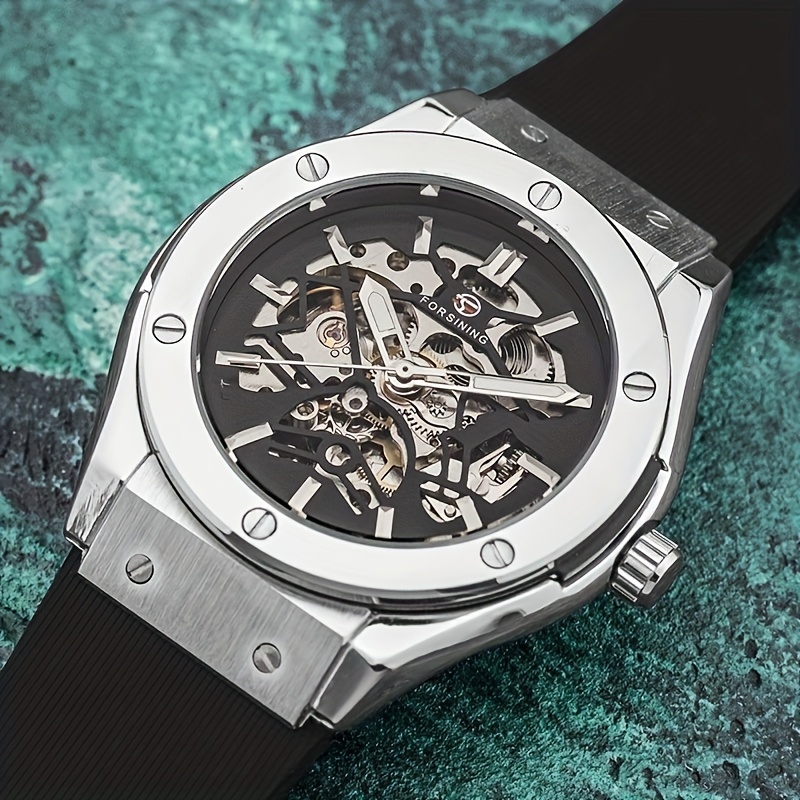 Mens Fashion Young - Nowy, luksusowy, stylowy, lekki zegarek mechaniczny