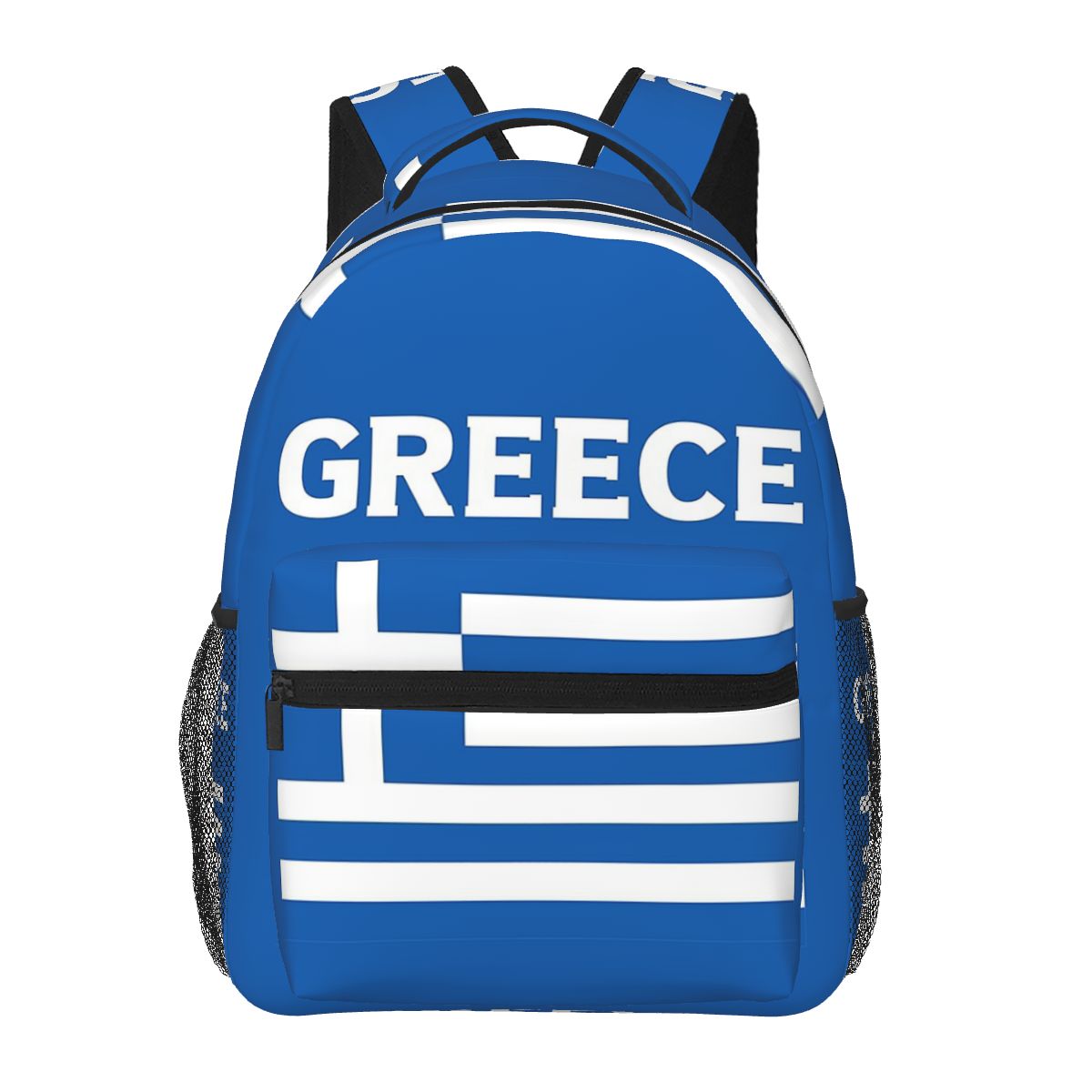 Men'S Fashion Greece - Plecak szkolny z flagą Grecji, plecak