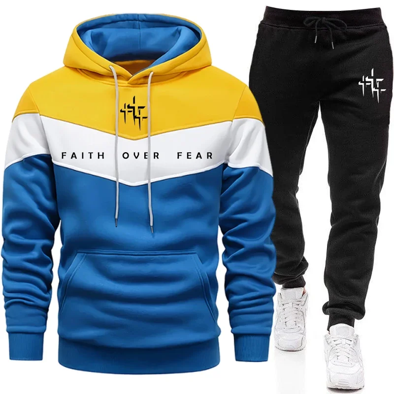 Męski dres z kapturem i spodni – Men'S Fashion Hoodies recenzja i cena