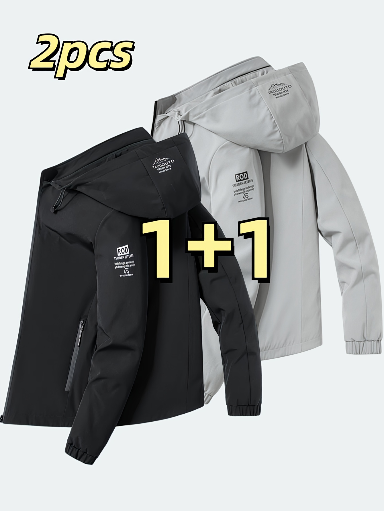 Dwuczęściowa modna męska wiatr – Men'S Fashion Zipper Jacket recenzja i cena