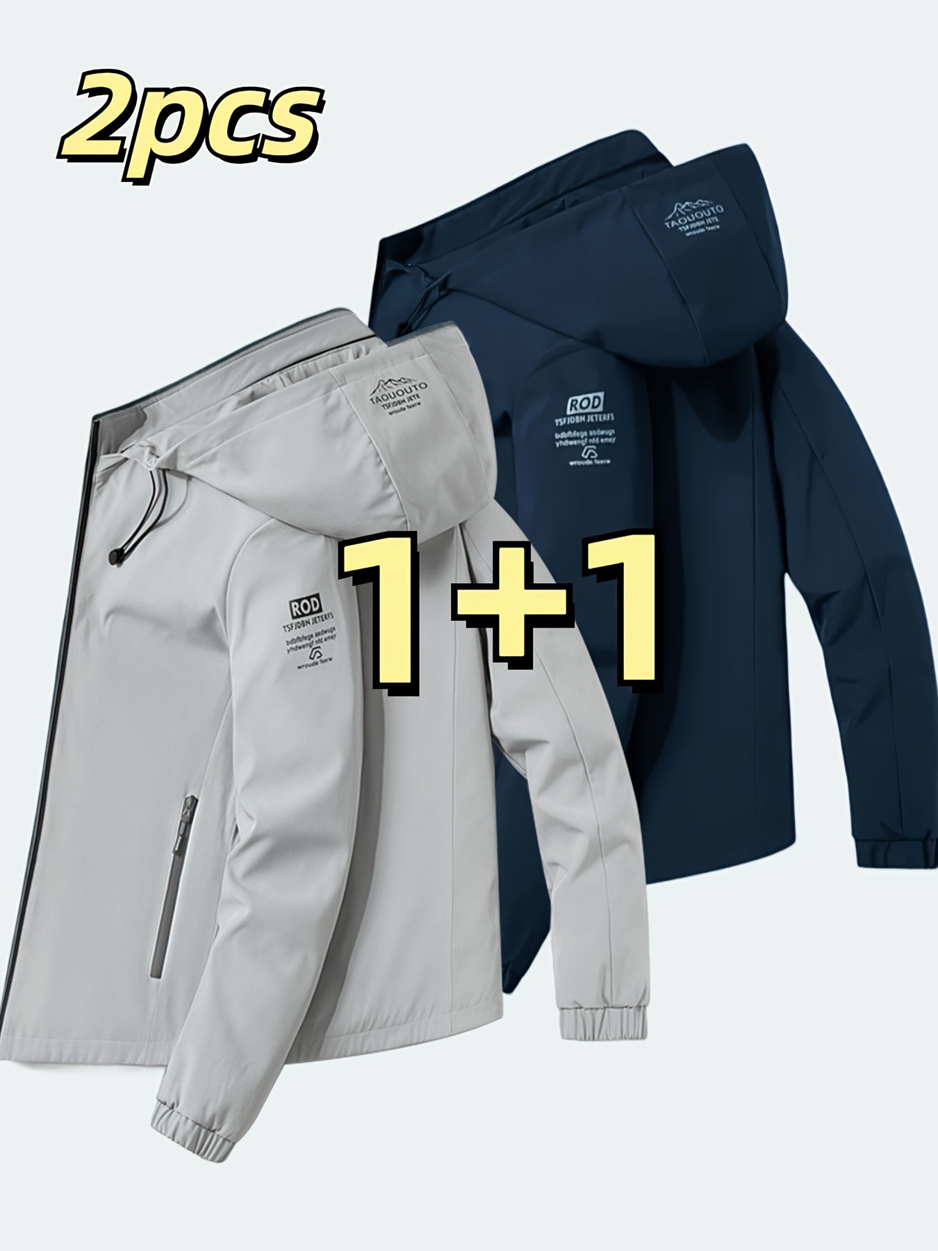 Dwuczęściowa modna męska wiatr – Men'S Fashion Zipper Jacket recenzja i cena