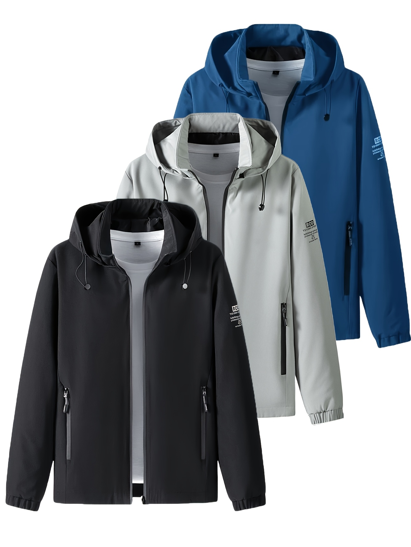 Dwuczęściowa modna męska wiatr – Men'S Fashion Zipper Jacket recenzja i cena