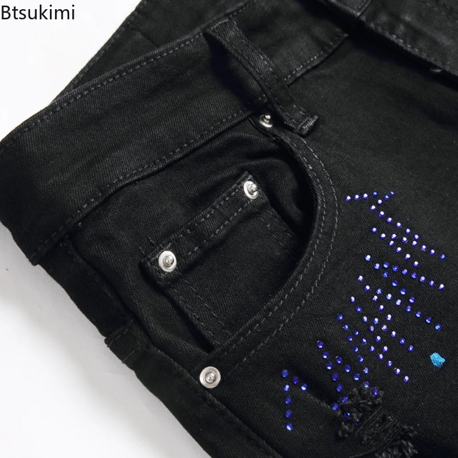 Męskie dżinsy z kryształowym k – Men'S Fashion Nova Jeans recenzja i cena