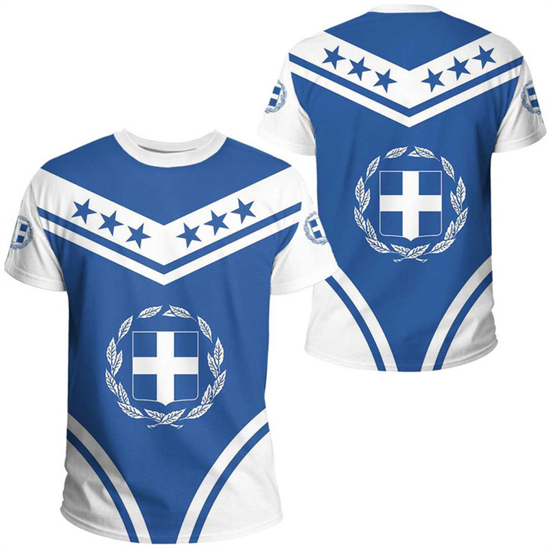 Grecja Flaga Mapa 3d Nadrukowa – Men'S Fashion Greece recenzja i cena