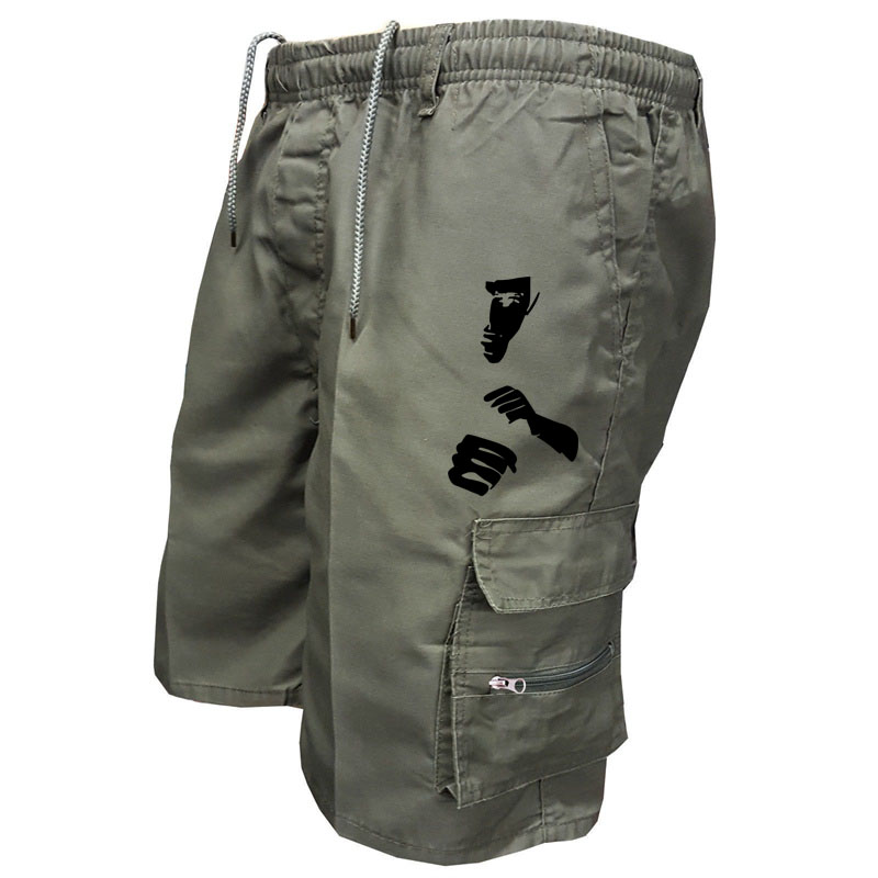 Modne szorty robocze z nadruki – Mens Fashion Workwear recenzja i cena