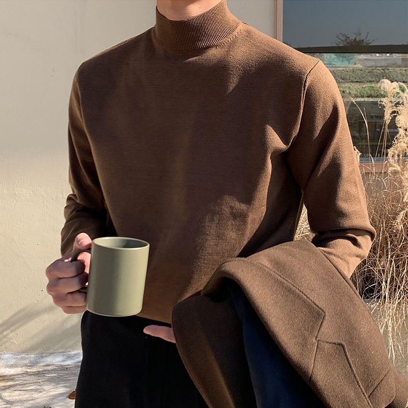 Sweter z półgolfem dla mężczyz – Turtleneck Sweater Men recenzja i cena