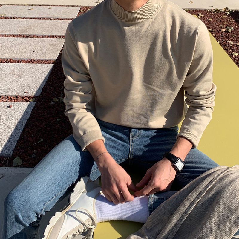 Sweter z półgolfem dla mężczyz – Turtleneck Sweater Men recenzja i cena