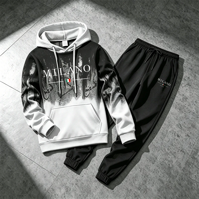 Włoska Moda Sportowa Zestaw 2- – Men'S Fashion Hoodies recenzja i cena