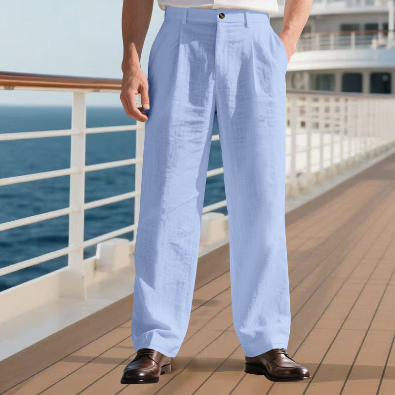 Męskie spodnie eleganckie z wy – Chino Pants Men recenzja i cena