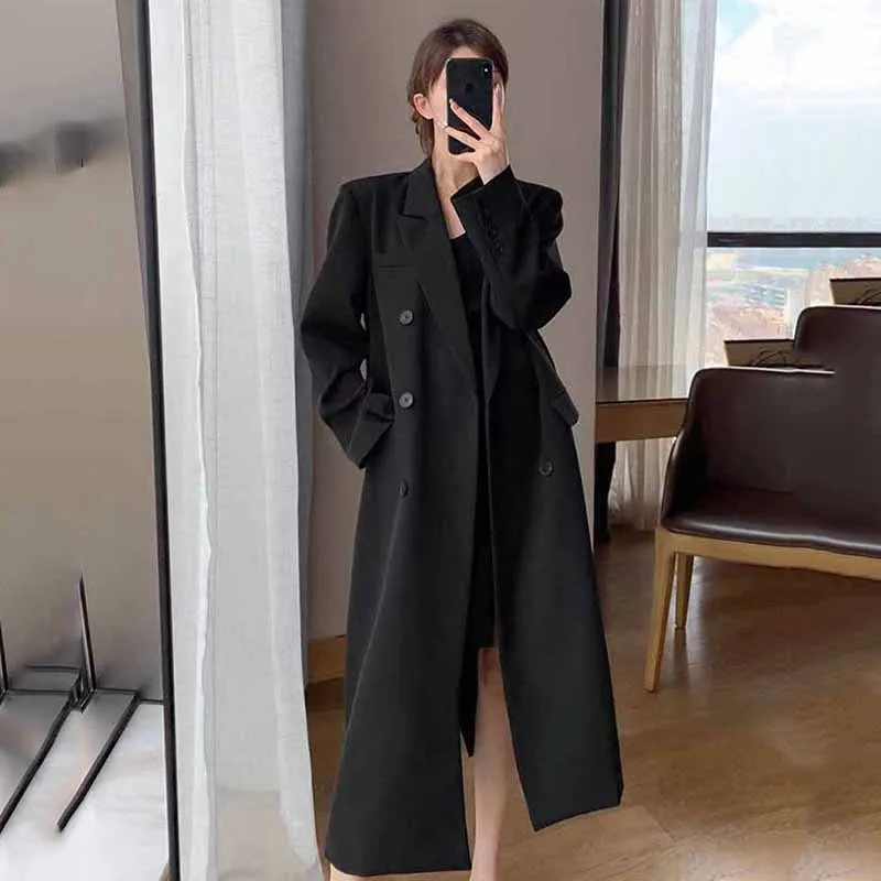 FANAN Elegancki Długi Płaszcz  – Men'S Fashion X recenzja i cena