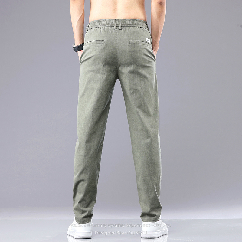 Markowe ubrania męskie na lato – Chino Pants Men recenzja i cena