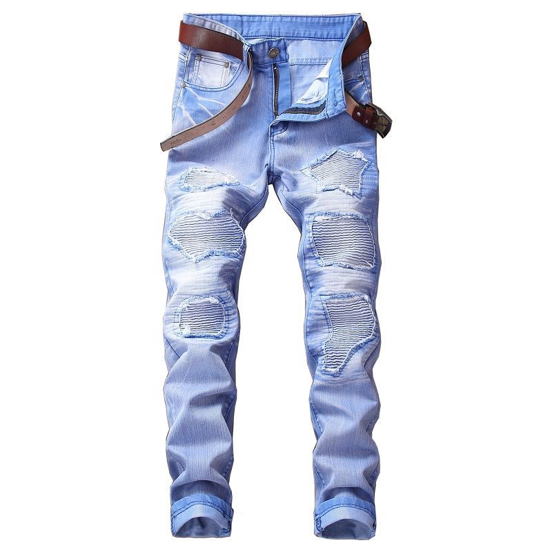 Modne męskie jeansy motocyklow – Men'S Fashion Nova Jeans recenzja i cena