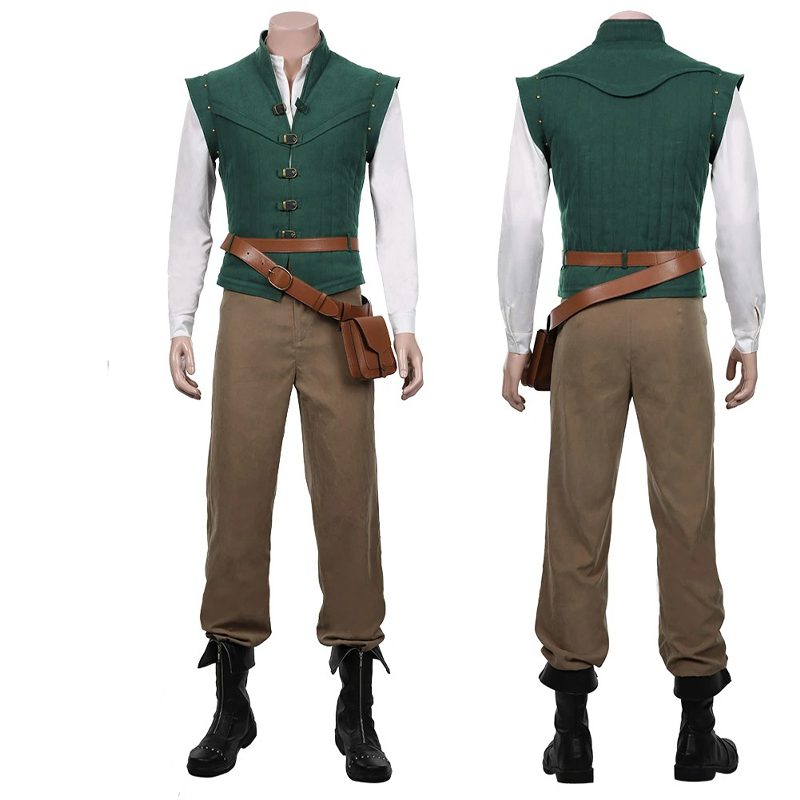 Kostium Cosplay Flynn Rider, z – Mens Fashion Vest recenzja i cena