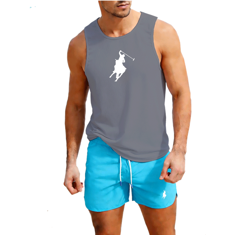 Męski letni zestaw: kamizelka  – Mens Fashion Vest recenzja i cena