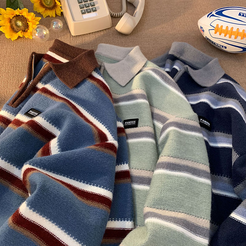 Japonia męska Y2K dzianina cie – Turtleneck Sweater Men recenzja i cena