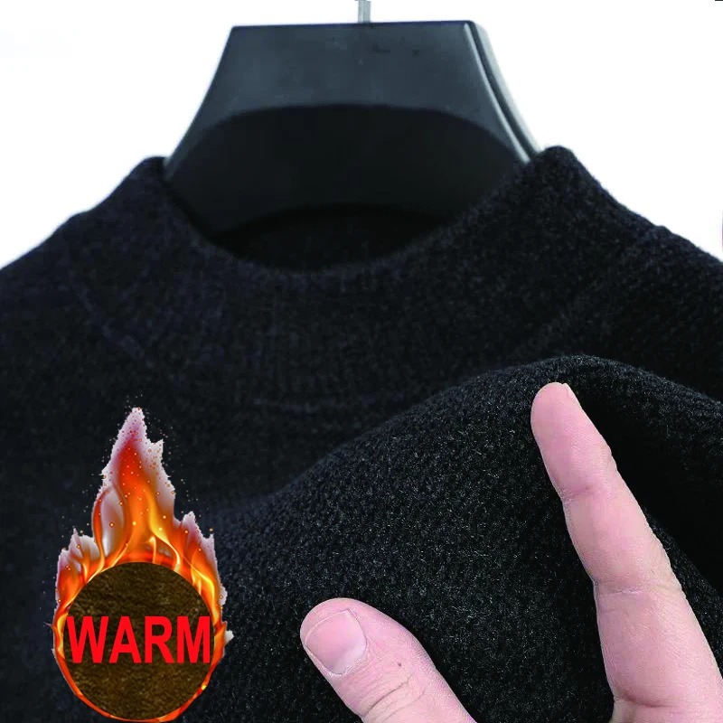 Męski sweter dzianinowy Nowy J – Turtleneck Sweater Men recenzja i cena