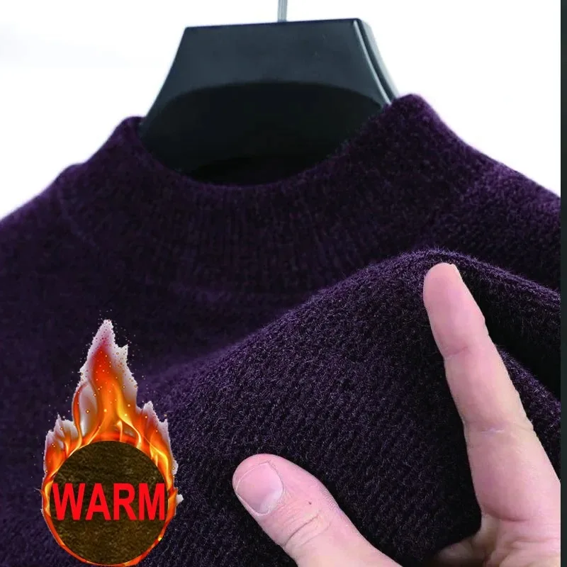 Męski sweter dzianinowy Nowy J – Turtleneck Sweater Men recenzja i cena