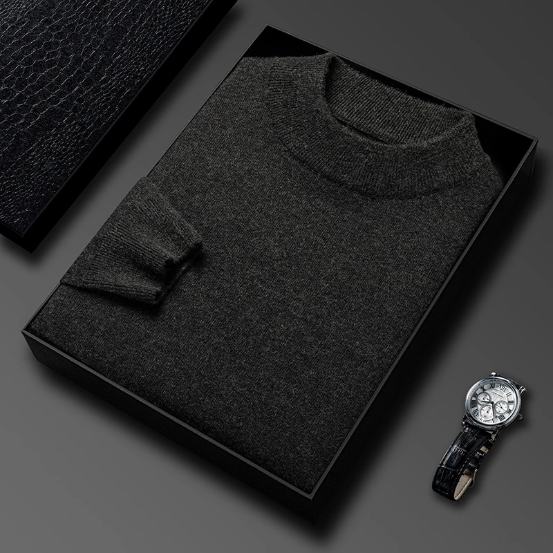 Półgolf Sweter Dzianinowy Nowa – Turtleneck Sweater Men recenzja i cena