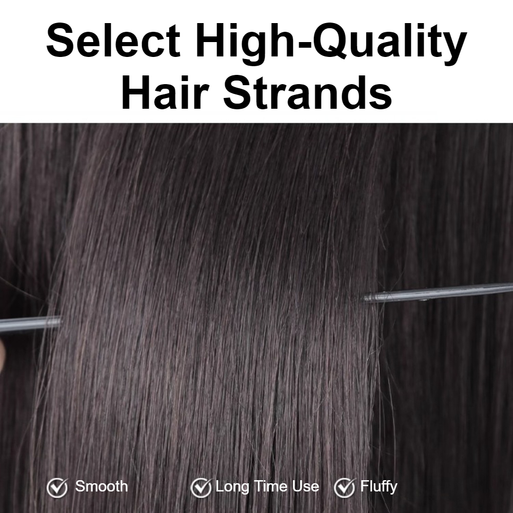 Peruka syntetyczna prosta dla  – Men Fashion Hair Style recenzja i cena