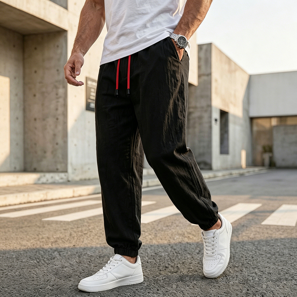Męskie spodnie haremki, luźny  – Men Fashion King recenzja i cena