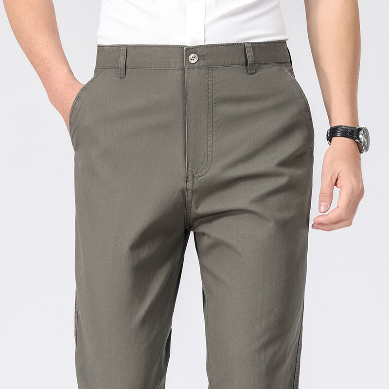 Męskie bawełniane spodnie, spo – Chino Pants Men recenzja i cena