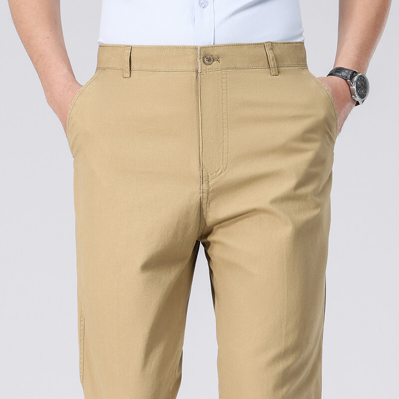 Męskie bawełniane spodnie, spo – Chino Pants Men recenzja i cena