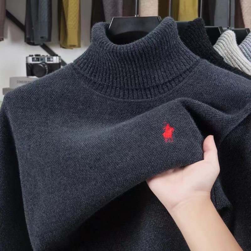 Luksusowy aksamitny sweter męs – Turtleneck Sweater Men recenzja i cena