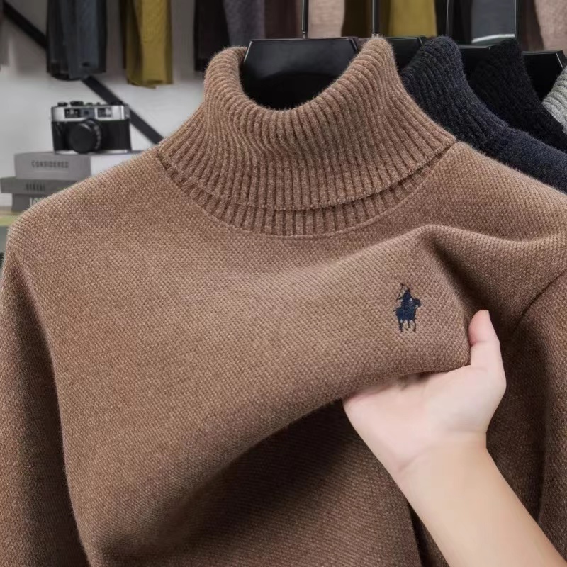 Luksusowy aksamitny sweter męs – Turtleneck Sweater Men recenzja i cena