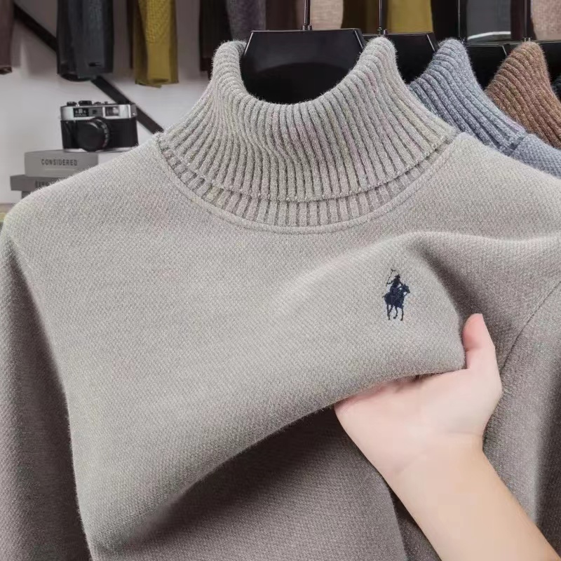 Luksusowy aksamitny sweter męs – Turtleneck Sweater Men recenzja i cena
