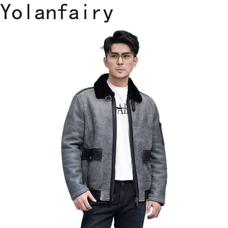 YOLANFAIRY Krótki Naturalny Fu – Men'S Fashion Zipper Jacket recenzja i cena