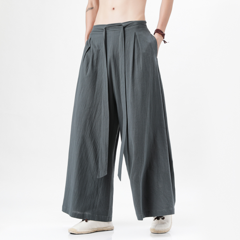 2023 Chiński styl Harajuku Lni – Chino Pants Men recenzja i cena