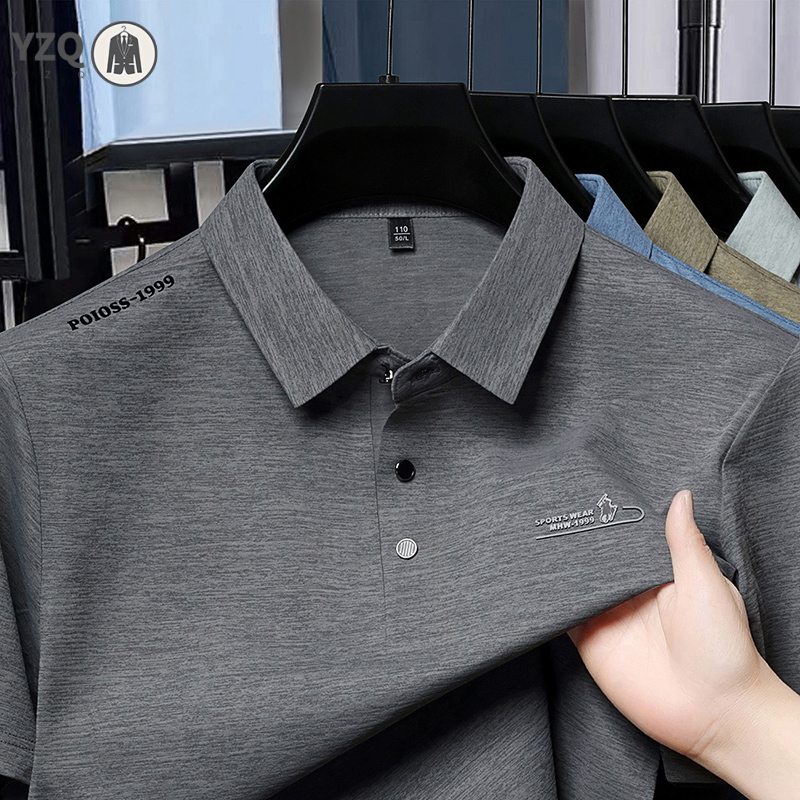 Męska koszulka polo z krótkim  – Mens Fashion Young recenzja i cena