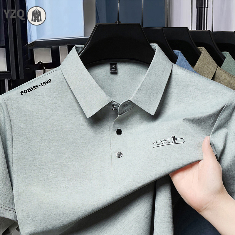 Męska koszulka polo z krótkim  – Mens Fashion Young recenzja i cena