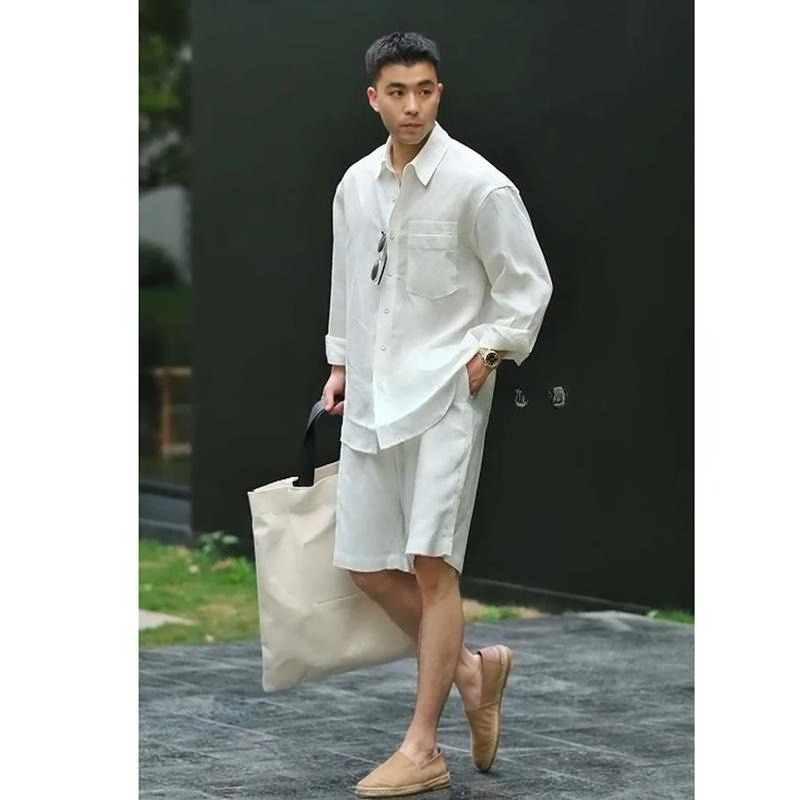 Letni zestaw casualowy: koszul – Men'S Fashion For Summer 2026 recenzja i cena